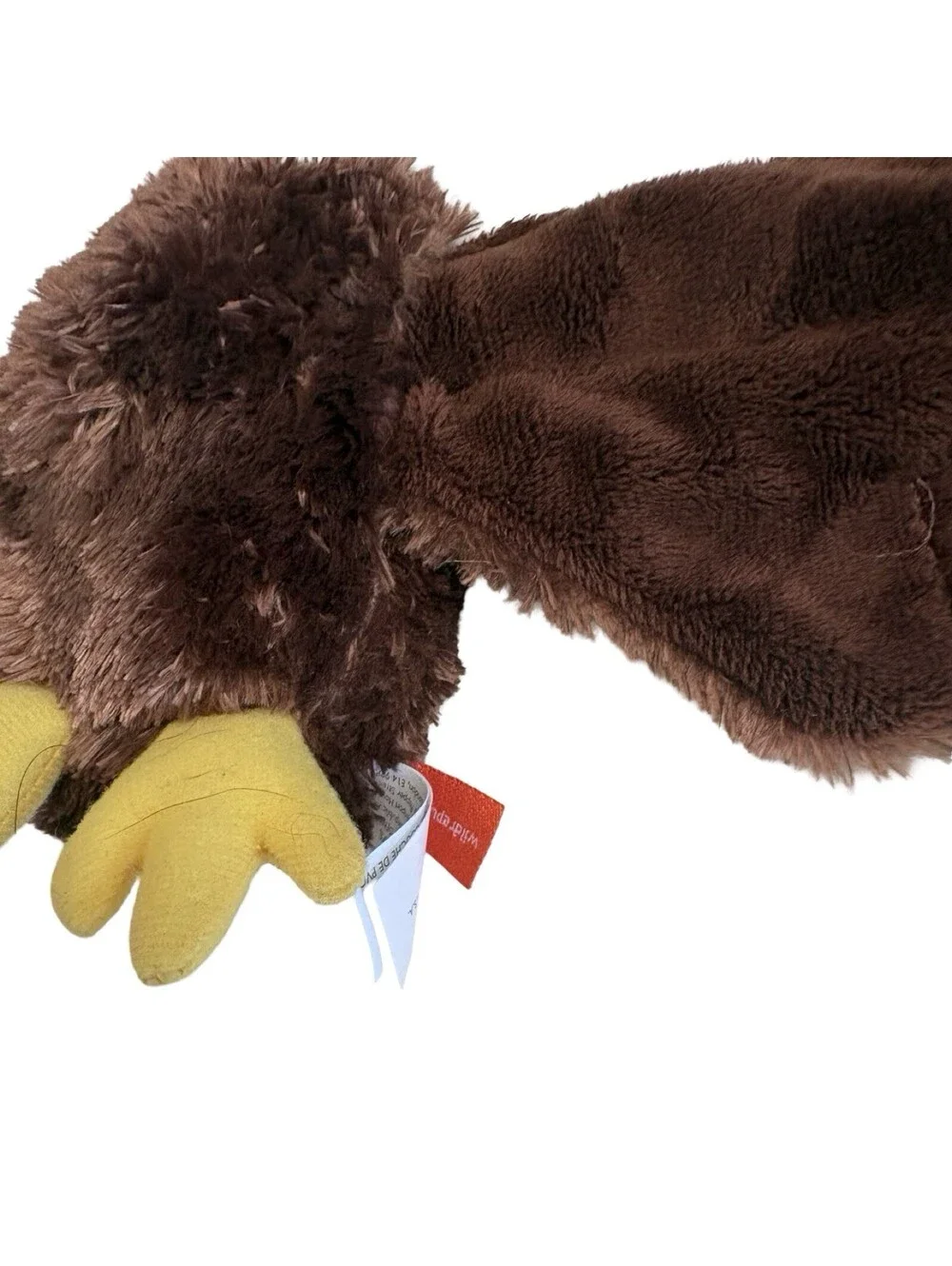 Wild Republic Book Buddies Bald Eagle Plush Wrap Around Wings 6